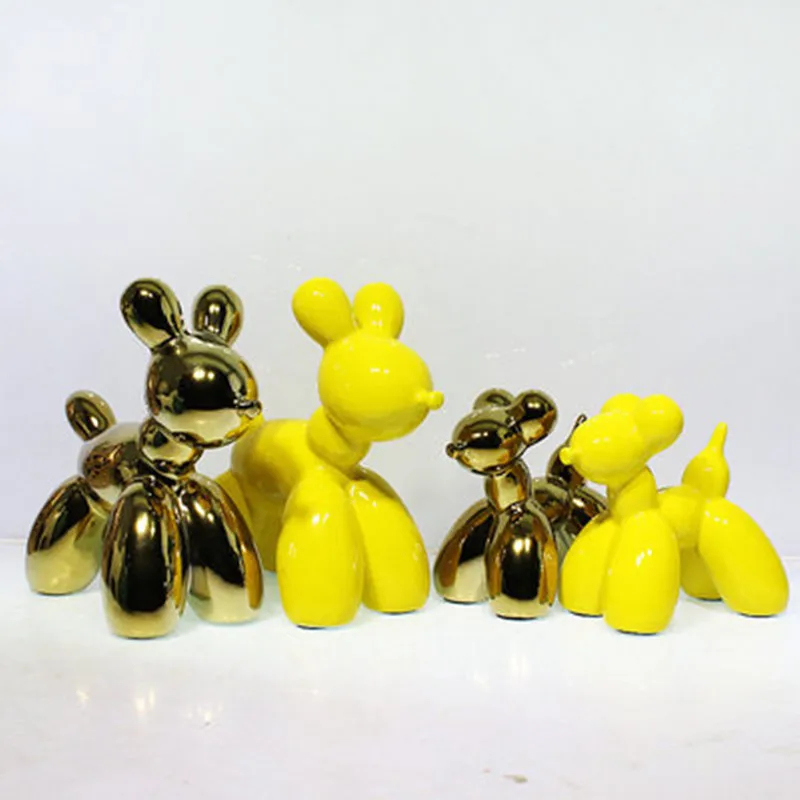 Simple Modern Ceramics Electroplate Balloon Dog Simulation Animal Craftwork Figurines Children Bedroom Ornaments X1470
Simple Modern Ceramics Electroplate Balloon Dog Simulation Animal Craftwork Figurines Children Bedroom Ornaments X1470