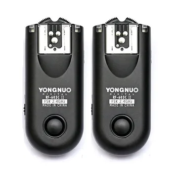 Yongnuo RF-603 II Radio Wireless Remote Flash Trigger C1 for Canon 1100D 1000D 700D 650D 600D 550D 500D 450D 400D 350D 300D 60D
Yongnuo RF-603 II Radio Wireless Remote Flash Trigger C1 for Canon 1100D 1000D 700D 650D 600D 550D 500D 450D 400D 350D 300D 60D