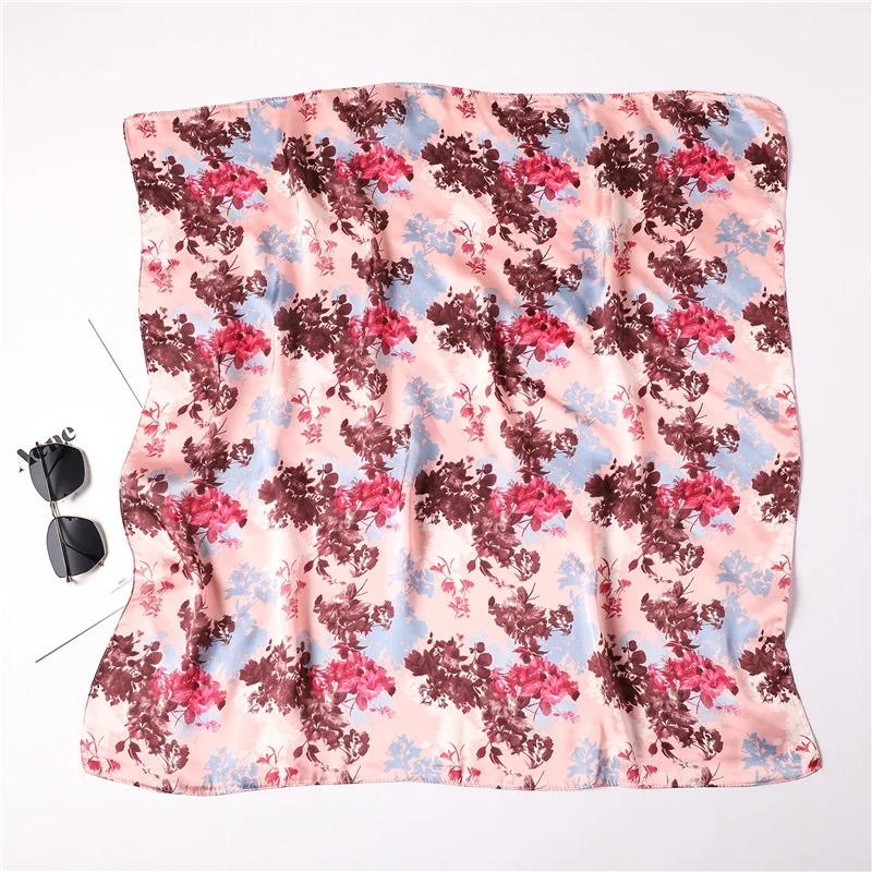 Women's Square Silk Scarf Fashion Summer Shawls and Wraps Female Print Small Office Scarf Foulard Headband Handkerchief 70*70CM
Women's Square Silk Scarf Fashion Summer Shawls and Wraps Female Print Small Office Scarf Foulard Headband Handkerchief 70*70CM
