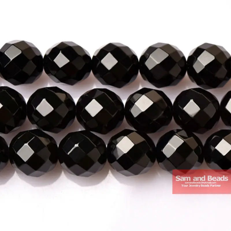 Free Shipping Natural Stone Faceted Black Onyx Agata Round Loose Beads 16" Strand 4 6 8 10 12MM Pick Size For Jewelry FBOB01
Free Shipping Natural Stone Faceted Black Onyx Agata Round Loose Beads 16" Strand 4 6 8 10 12MM Pick Size For Jewelry FBOB01