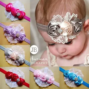 2016 hot sell Children ribbon roses lace girls hair accessory baby headband flower headband 30pcs/lot
2016 hot sell Children ribbon roses lace girls hair accessory baby headband flower headband 30pcs/lot