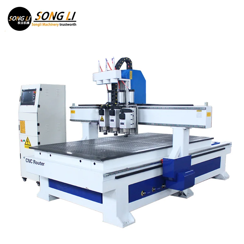 Songli 1325 5.5kw multi-process automatic feeding and unloading engraving machine, cutting, engraving, drilling
Songli 1325 5.5kw multi-process automatic feeding and unloading engraving machine, cutting, engraving, drilling