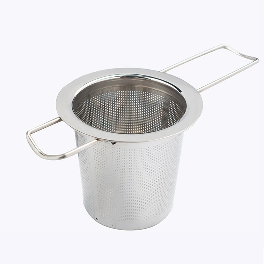 Tea Infuser Strainer Stainless Steel Herbal Filter with Folding Handle Teapot Tools for Brewing Tea Leaf Spice Fine Mesh Filter
Tea Infuser Strainer Stainless Steel Herbal Filter with Folding Handle Teapot Tools for Brewing Tea Leaf Spice Fine Mesh Filter
