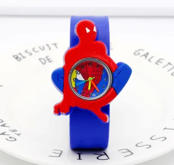 Spiderman Watches Children Cartoon Watch Kids Cool Slap Rubber Strap Quartz Watch Clock Hours Gift Relojes Relogio 
Spiderman Watches Children Cartoon Watch Kids Cool Slap Rubber Strap Quartz Watch Clock Hours Gift Relojes Relogio
