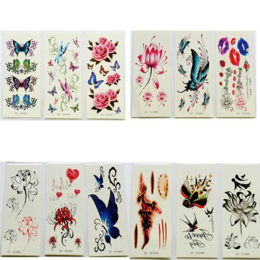 2019 Tatoo Waterproof Temporary Tattoos 3D Butterfly Flower Fake Tattoos Sticker Tattoo , buy 5 pieces got 1 free ! tattoo fiori
2019 Tatoo Waterproof Temporary Tattoos 3D Butterfly Flower Fake Tattoos Sticker Tattoo , buy 5 pieces got 1 free ! tattoo fiori