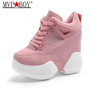 MVP BOY Fashion brand spring autumn Women's High Platform Shoes Height increasing leathe Shoes Thick Sole Trainers Lady Shoes
MVP BOY Fashion brand spring autumn Women's High Platform Shoes Height increasing leathe Shoes Thick Sole Trainers Lady Shoes