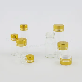 Free shipping 360 x 2ML 5ML 6ML 4ML 10ML 15ML Mini Clear Screw Glass Bottle With Gold Aluminum Cap Glass Cosmetic Containers
Free shipping 360 x 2ML 5ML 6ML 4ML 10ML 15ML Mini Clear Screw Glass Bottle With Gold Aluminum Cap Glass Cosmetic Containers