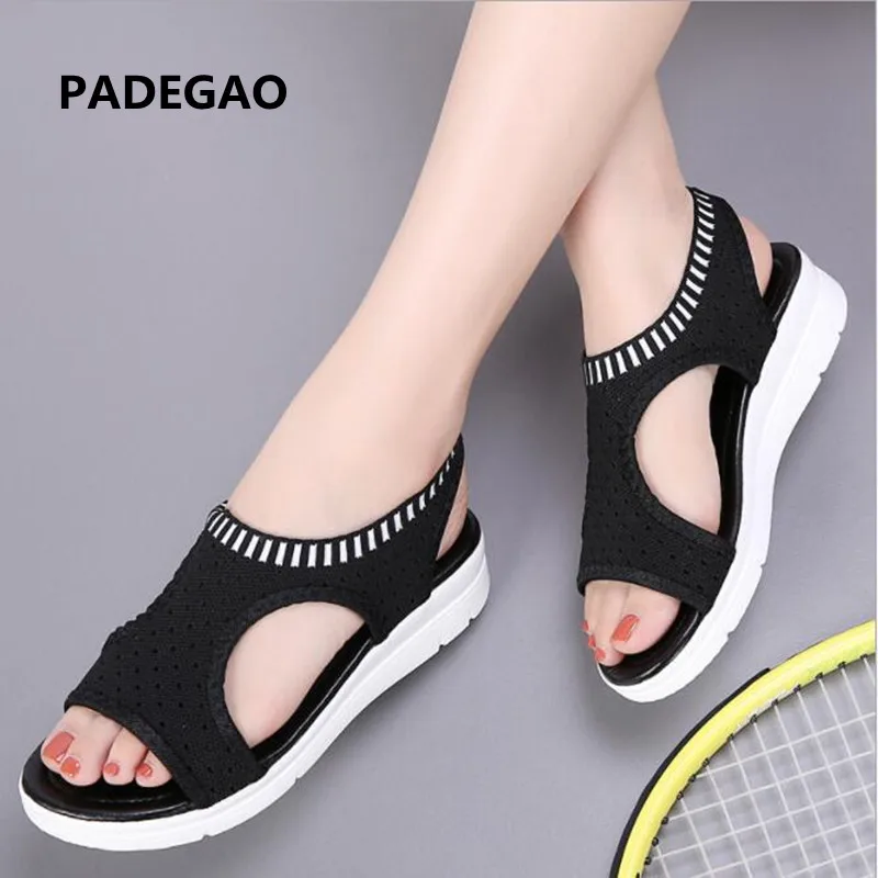 PADEGAO Women Sandals 2019 New Female Shoes Woman Summer Wedge Comfortable Sandals Ladies Slip-on Flat Sandals Women Sandalias
PADEGAO Women Sandals 2019 New Female Shoes Woman Summer Wedge Comfortable Sandals Ladies Slip-on Flat Sandals Women Sandalias