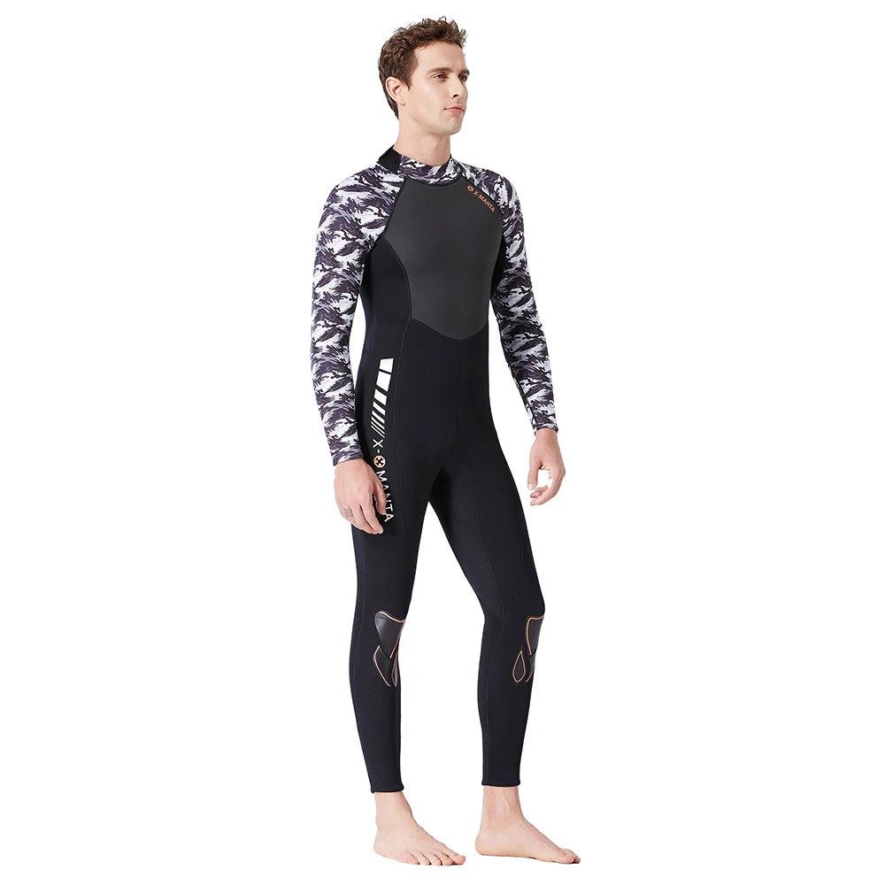 DIVE SAIL WS-19484 Men's Fashionable Long-sleeve Camouflage Diving Suit Comfortable Warm Sun-proof Anti-piercing Male Wetsuit
DIVE SAIL WS-19484 Men's Fashionable Long-sleeve Camouflage Diving Suit Comfortable Warm Sun-proof Anti-piercing Male Wetsuit