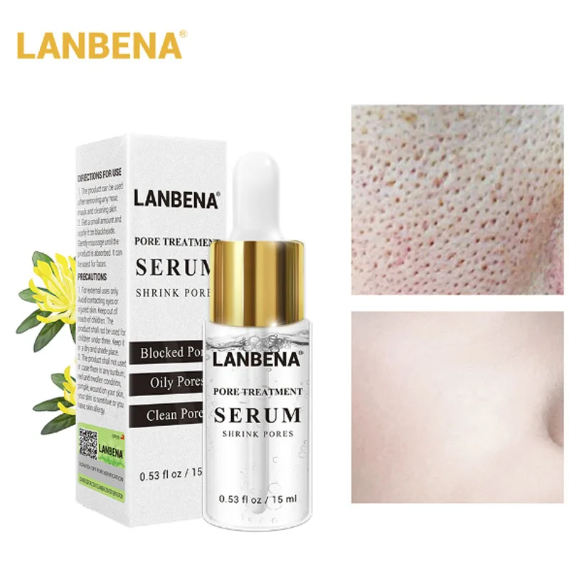 LANBENA Pore Treatment Serum Essence Shrink Pores Relieve Dryness Oil Control Firming Moisturizing Repairing Smooth Skin Care
LANBENA Pore Treatment Serum Essence Shrink Pores Relieve Dryness Oil Control Firming Moisturizing Repairing Smooth Skin Care
