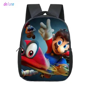 12 Inch Super Mario Bros Sonic Printing Kindergarten Infantile Small Backpack for Kids Baby Cartoon School Bags Children
12 Inch Super Mario Bros Sonic Printing Kindergarten Infantile Small Backpack for Kids Baby Cartoon School Bags Children
