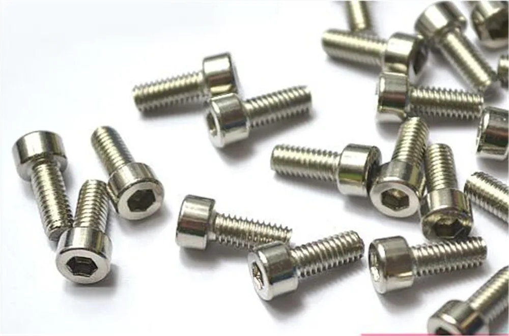 10PCS M3 Stainless Steel Cylinder Head Hex Socket Screw Cup Head Bolts M3*5/6/8/10/12/16/20/30/40/50mm
10PCS M3 Stainless Steel Cylinder Head Hex Socket Screw Cup Head Bolts M3*5/6/8/10/12/16/20/30/40/50mm