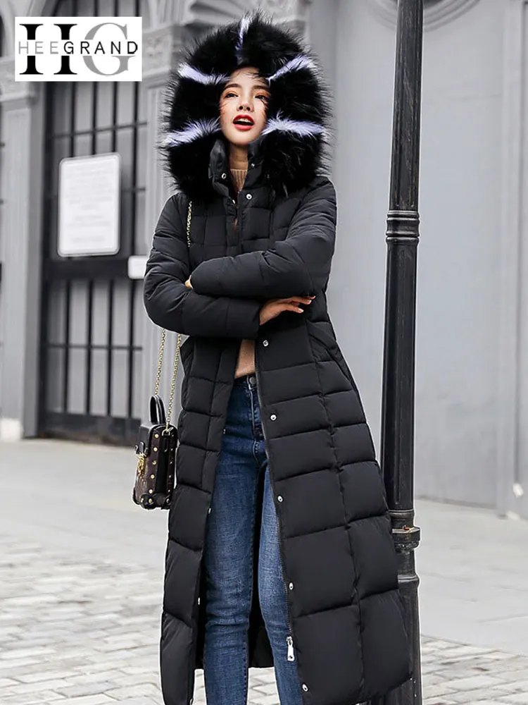 HEE GRAND Maxi Winter Coat for Women 2018 Autumn Jackets Slim Ladies Fur Coats X-Long Cotton Parkas Casaco Feminino WWM1690
HEE GRAND Maxi Winter Coat for Women 2018 Autumn Jackets Slim Ladies Fur Coats X-Long Cotton Parkas Casaco Feminino WWM1690