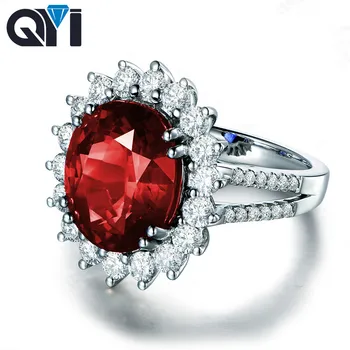 QYI Simulated Ruby Split Band Engagement Halo Rings 5ct Oval Cut Red Sona Stone Jewelry Women 925 Sterling Silver Wedding Rings
QYI Simulated Ruby Split Band Engagement Halo Rings 5ct Oval Cut Red Sona Stone Jewelry Women 925 Sterling Silver Wedding Rings