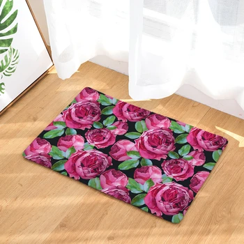 Flannel Flower door mats Household bathroom door mats foot mats long bedroom mats
Flannel Flower door mats Household bathroom door mats foot mats long bedroom mats