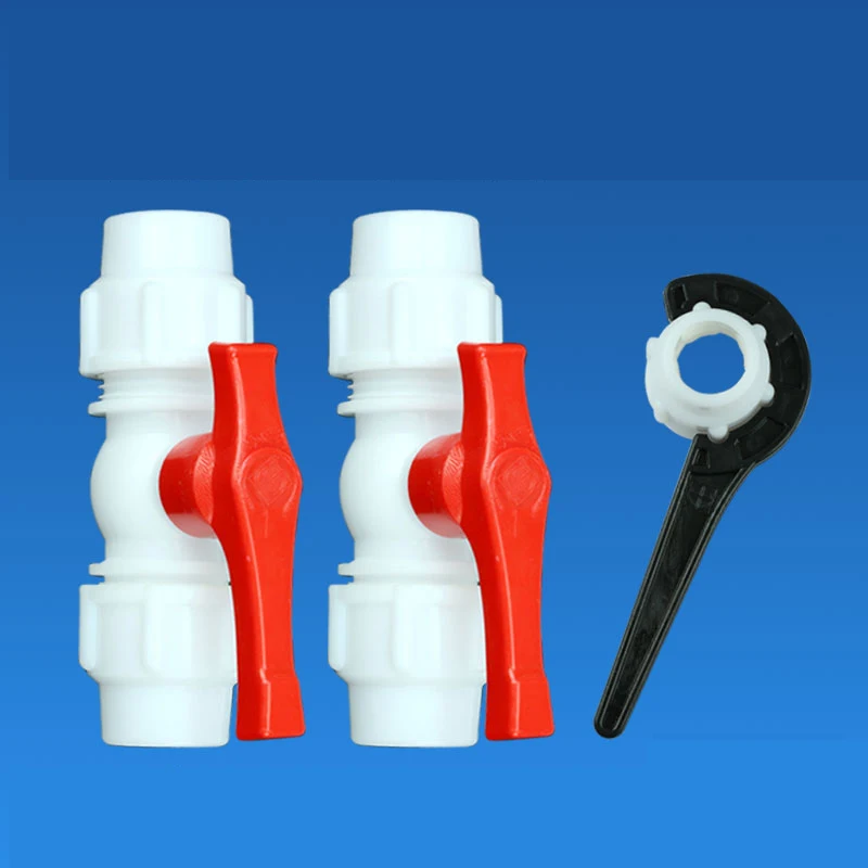 Water pipe quick connect joint switch valve plastic pe water pipe fast ball valve 20mm 25mm 32mm
Water pipe quick connect joint switch valve plastic pe water pipe fast ball valve 20mm 25mm 32mm