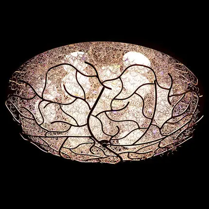 Personality Bird's Nest Ceiling Light Round Living Room Bedroom Study Romantic Wedding Room Crystal D50/ 60/ 80CM lamp ZA
Personality Bird's Nest Ceiling Light Round Living Room Bedroom Study Romantic Wedding Room Crystal D50/ 60/ 80CM lamp ZA