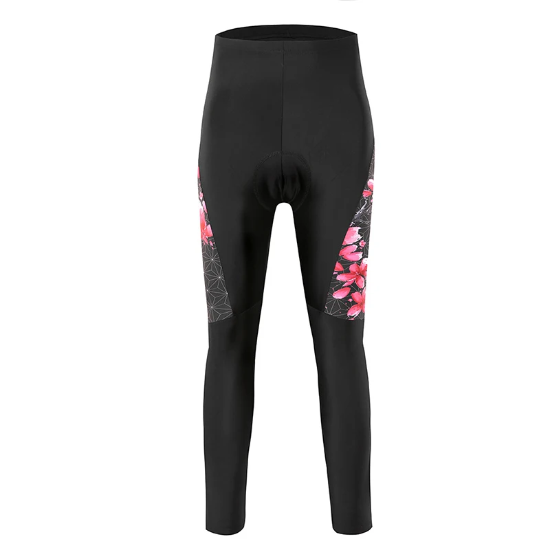 heat Women Cycling Jersey Sets Winter Cycling Clothing Pro Team Bike Clothing Ropa Ciclismo Jerseys Flower Pattern Cycling Set8