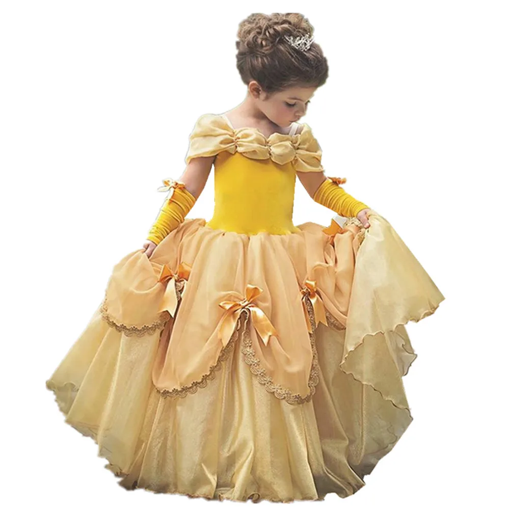 Kids Belle Princess Dress Girls Off Shoulder Children Christmas Dress Beauty and the Beast Cosplay Costume Party Clothes
Kids Belle Princess Dress Girls Off Shoulder Children Christmas Dress Beauty and the Beast Cosplay Costume Party Clothes