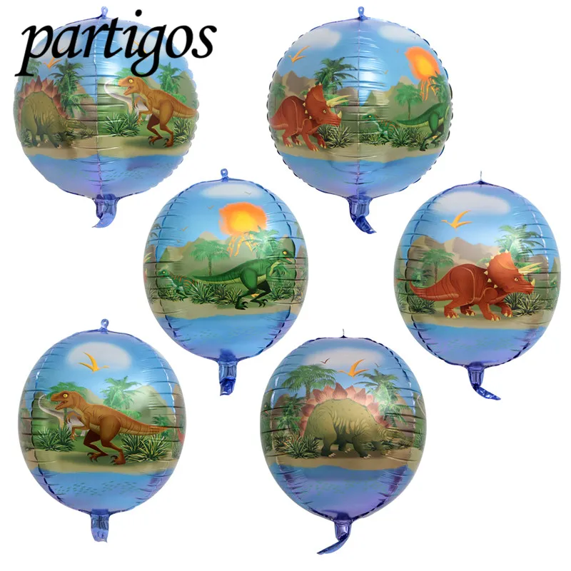 5pcs 22inch 4D Round balloon multifaceted foil balloon dinosaur Birthday Party Decor Helium Globos Jurassic World dragon ball
5pcs 22inch 4D Round balloon multifaceted foil balloon dinosaur Birthday Party Decor Helium Globos Jurassic World dragon ball