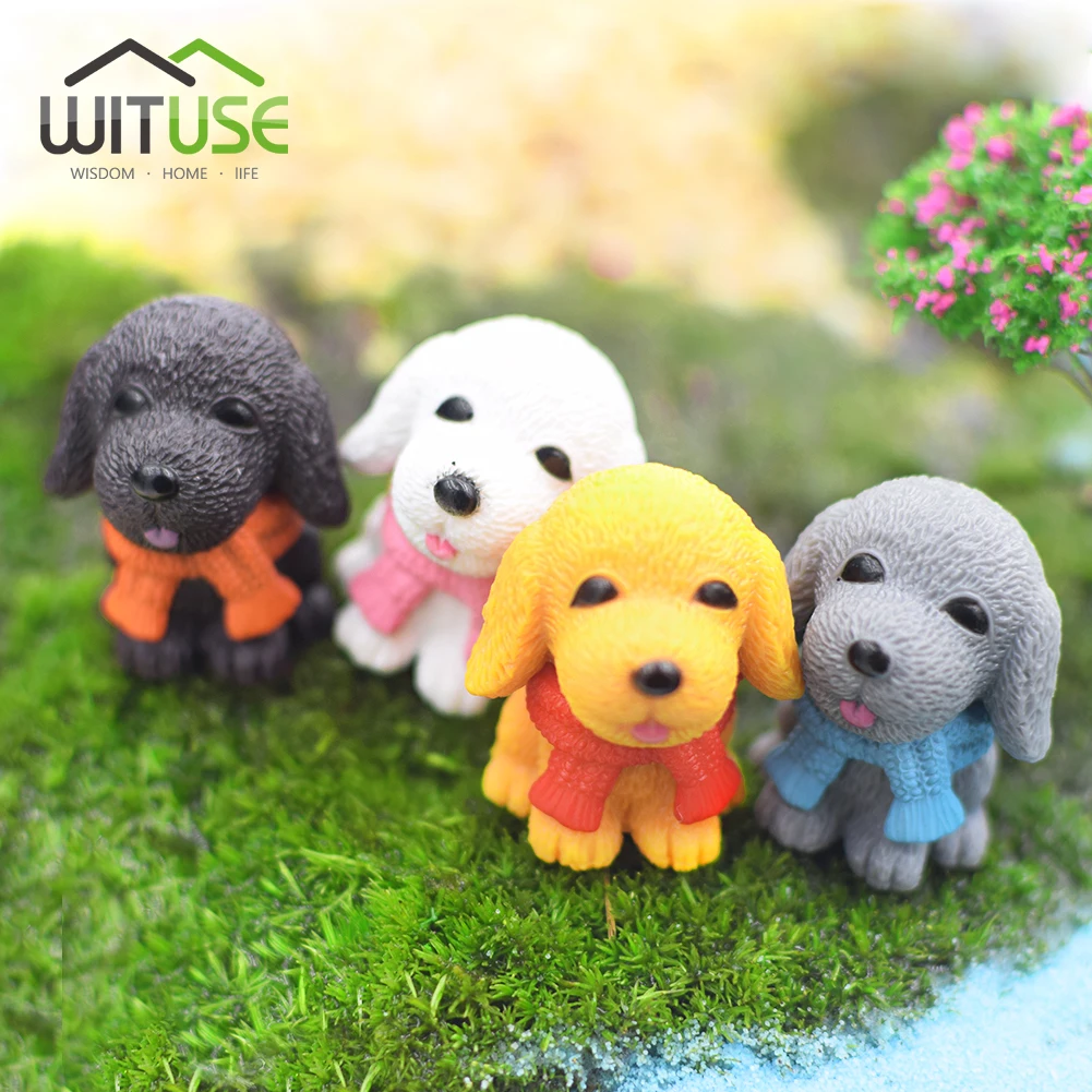 Kawaii Dogs Scarf puppy Miniatures PVC Action Figures Animal Craft Figurines Micro Landscape Mini Garden Decor Kids Toys
Kawaii Dogs Scarf puppy Miniatures PVC Action Figures Animal Craft Figurines Micro Landscape Mini Garden Decor Kids Toys