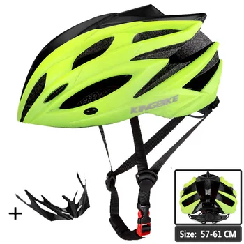 KINGBIKE Cycling Helmet Matte Green Road Bike Helmet Ultralight Men Women Bicycle Helmet With Visor Insect Net Casco Ciclismo
KINGBIKE Cycling Helmet Matte Green Road Bike Helmet Ultralight Men Women Bicycle Helmet With Visor Insect Net Casco Ciclismo