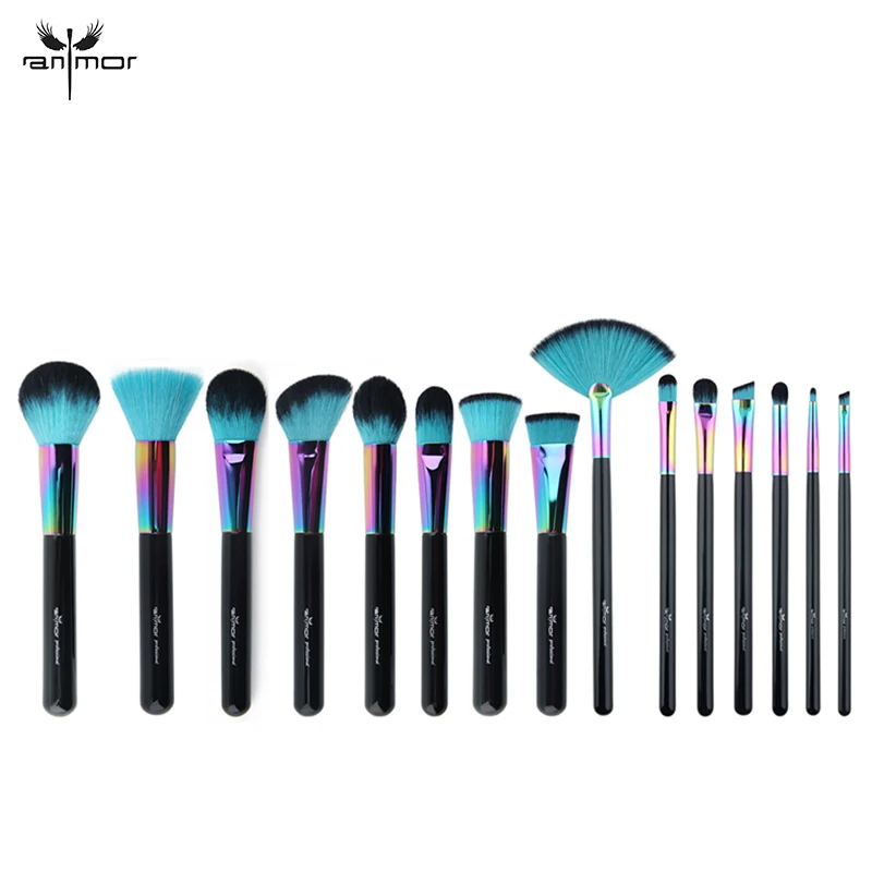 Anmor Single Rainbow Makeup Brushes Powder Professional Copper Duo Fibre Eye Blending Fan Make Up Brush Soft Synthetic Hair
Anmor Single Rainbow Makeup Brushes Powder Professional Copper Duo Fibre Eye Blending Fan Make Up Brush Soft Synthetic Hair