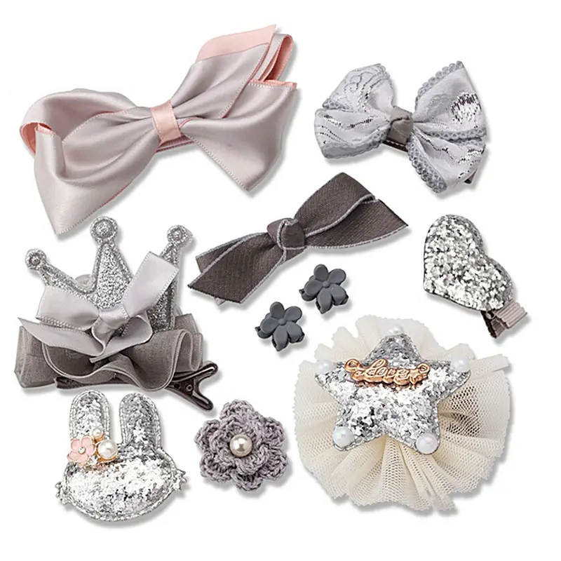 10 Pcs Rabbit Ears For Girls Princess Crown Headdress Headwear Set Ribbon Bow Hair Clip Hairpins
10 Pcs Rabbit Ears For Girls Princess Crown Headdress Headwear Set Ribbon Bow Hair Clip Hairpins