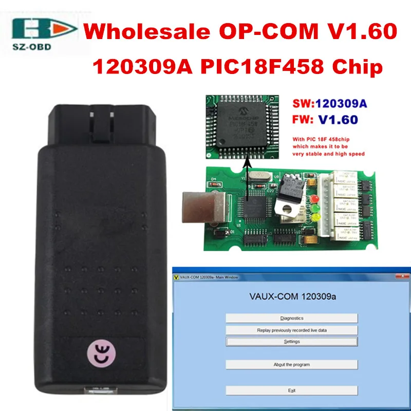 2017V1.60 Latest Version OPCOM with PIC18F458 chip OBD2 OP-COM/OP COM CAN BUS Interface OBDII For Opel scanner diagnostic op com
2017V1.60 Latest Version OPCOM with PIC18F458 chip OBD2 OP-COM/OP COM CAN BUS Interface OBDII For Opel scanner diagnostic op com