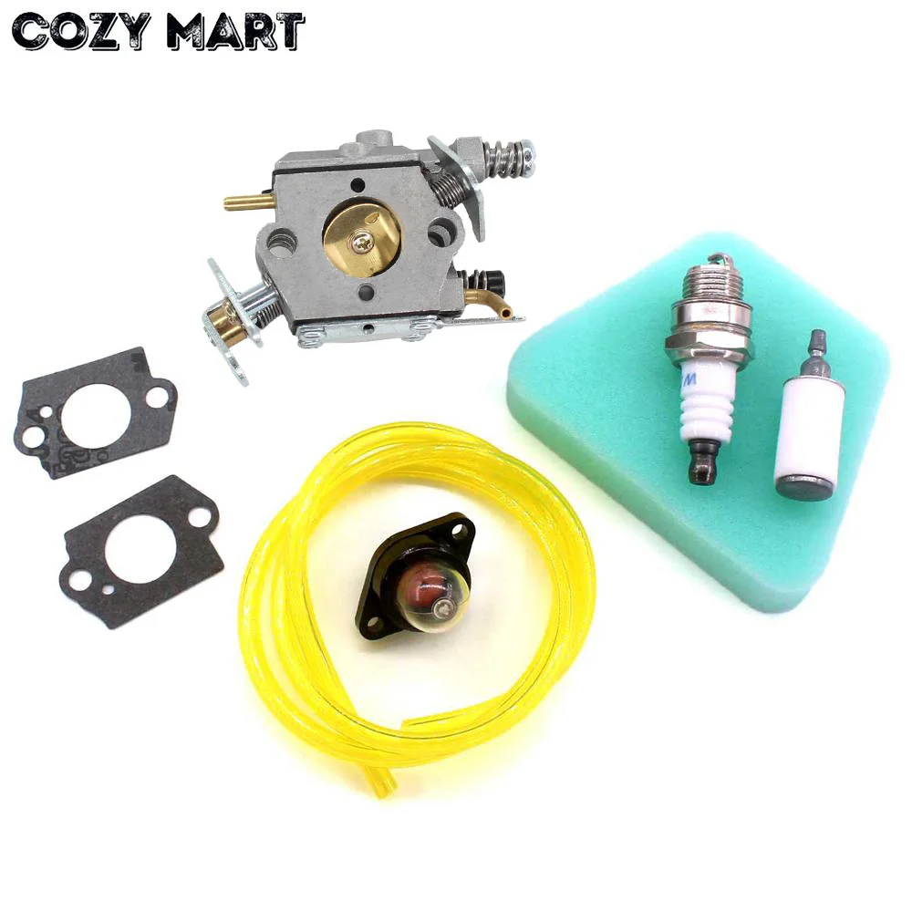 Carburetor Air Filter & Spark Plug For Partner 350 351 370 371 390 391 401 420 422 Chainsaw # 5300718-21 Walbro 33-29
Carburetor Air Filter & Spark Plug For Partner 350 351 370 371 390 391 401 420 422 Chainsaw # 5300718-21 Walbro 33-29