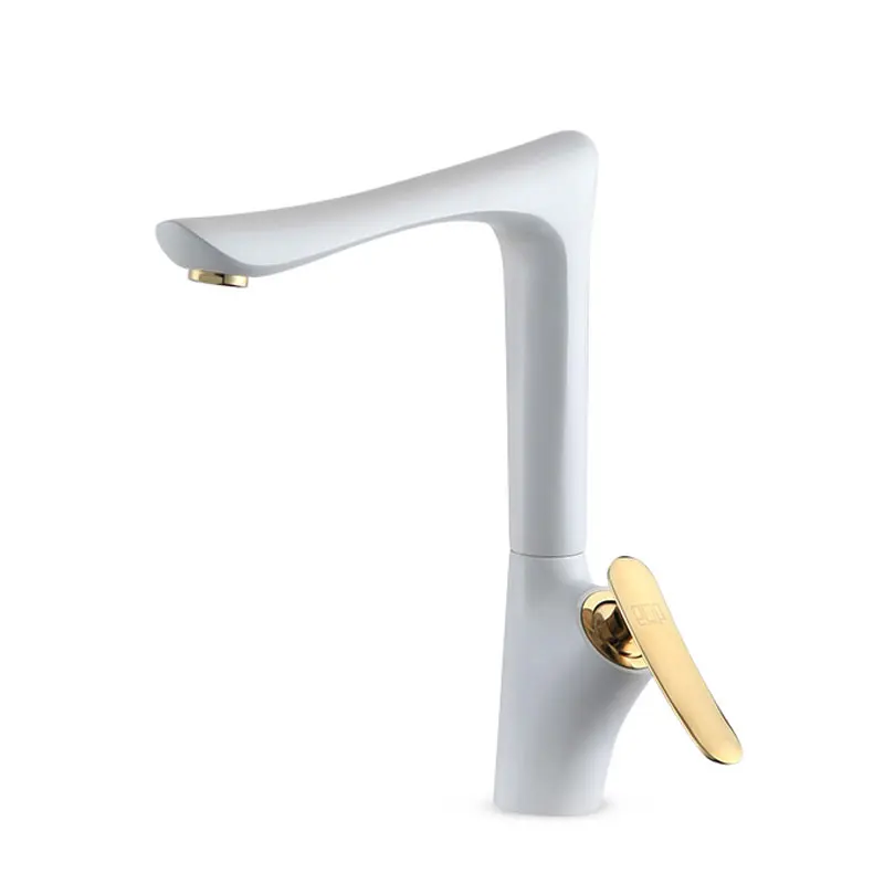 copper hot and cold water tap kitchen sink basins Black and white gold-plated taps of the lacquer that bake faucet
copper hot and cold water tap kitchen sink basins Black and white gold-plated taps of the lacquer that bake faucet