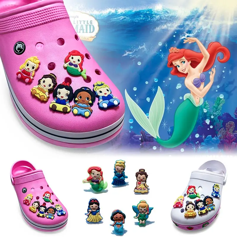 Novelty 1pcs Beautiful Baby Girls PVC Shoe Charms Shoe Buckles Accessories Fit Bands Bracelets Croc JIBZ Kids Party Gifts
Novelty 1pcs Beautiful Baby Girls PVC Shoe Charms Shoe Buckles Accessories Fit Bands Bracelets Croc JIBZ Kids Party Gifts