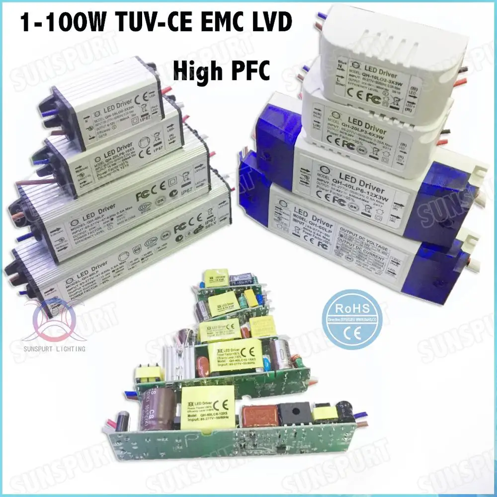 3-10 Pieces By TUV-CE PFC 1-36W AC85-277V LED Driver 1-25Cx2W 450mA DC2-84V Constant Current IP67 Inside External Free Shipping
3-10 Pieces By TUV-CE PFC 1-36W AC85-277V LED Driver 1-25Cx2W 450mA DC2-84V Constant Current IP67 Inside External Free Shipping
