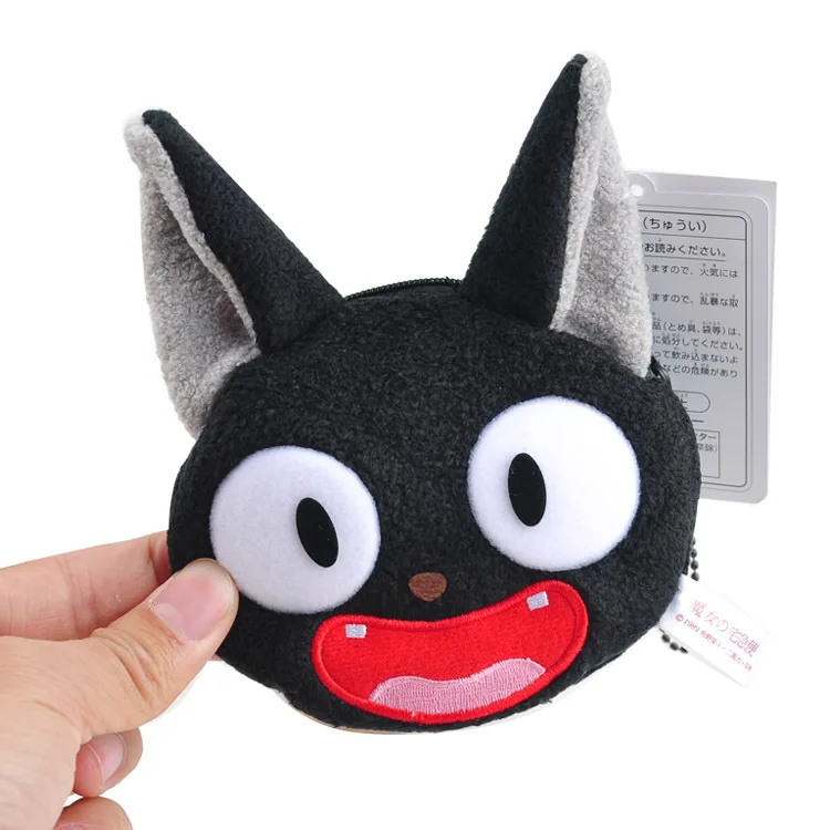 Plush Purse Black Cat JIJI Creative Mini Cartoon Animals Stuffed Soft Kiki's Delivery Service KIKI Coin Money Purse Handbag Toys 
Plush Purse Black Cat JIJI Creative Mini Cartoon Animals Stuffed Soft Kiki's Delivery Service KIKI Coin Money Purse Handbag Toys