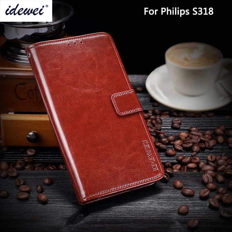 IDEWEI For Philips S318 Case Cover Luxury Leather Phone Case For Philips S318 Protective Flip Case Wallet Case 5.0"
IDEWEI For Philips S318 Case Cover Luxury Leather Phone Case For Philips S318 Protective Flip Case Wallet Case 5.0"