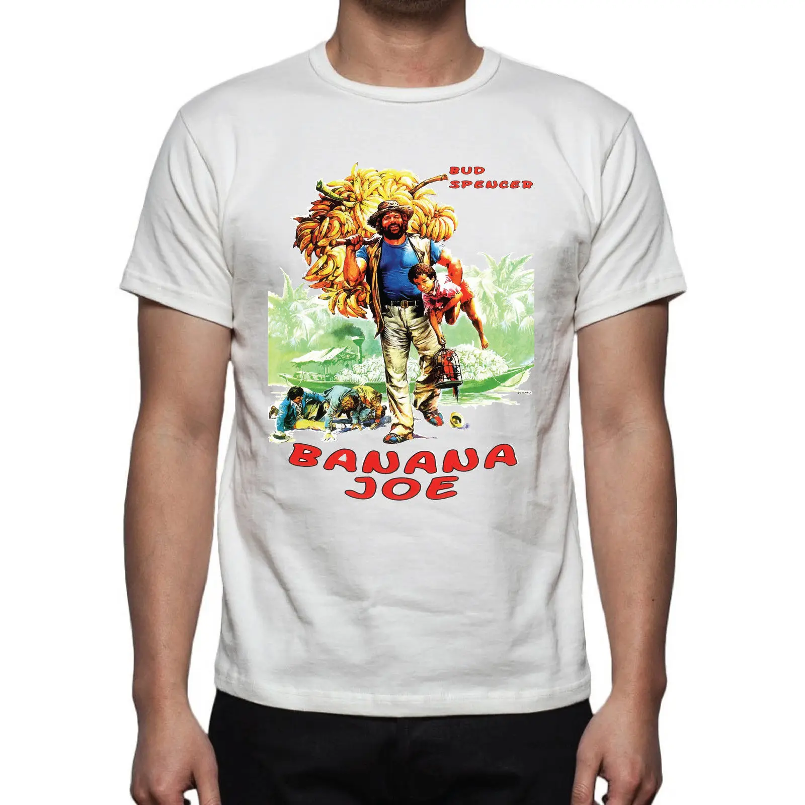T-SHIRT UOMO HAPPINESS REGALO ESTATE 2019 DIVERTENTE BANANA JOE BUD SPENCER 2019 Short Sleeve Cotton T Shirts Man Clothing
T-SHIRT UOMO HAPPINESS REGALO ESTATE 2019 DIVERTENTE BANANA JOE BUD SPENCER 2019 Short Sleeve Cotton T Shirts Man Clothing