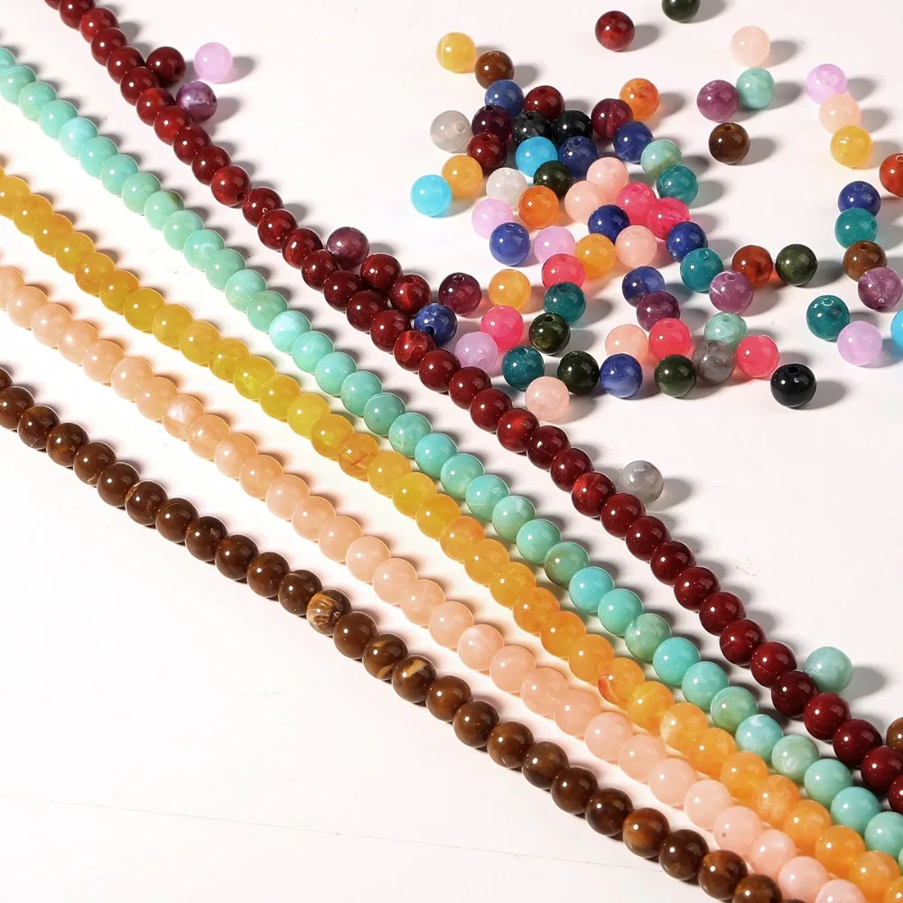 Lowest Price New!!! 6 8 10 mm Acrylic Clouds Beads Effect Round BEADS Spacer Loose Beads for Jewelry Making Crafts DIY Handmade
Lowest Price New!!! 6 8 10 mm Acrylic Clouds Beads Effect Round BEADS Spacer Loose Beads for Jewelry Making Crafts DIY Handmade