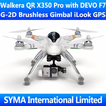 

Walkera QR X350 Pro FPV Quadcopter Drone With DEVO F7 G-2D Brushless Gimbal iLook GPS RC Quadricopter Quad Copter UFO AR.Drone