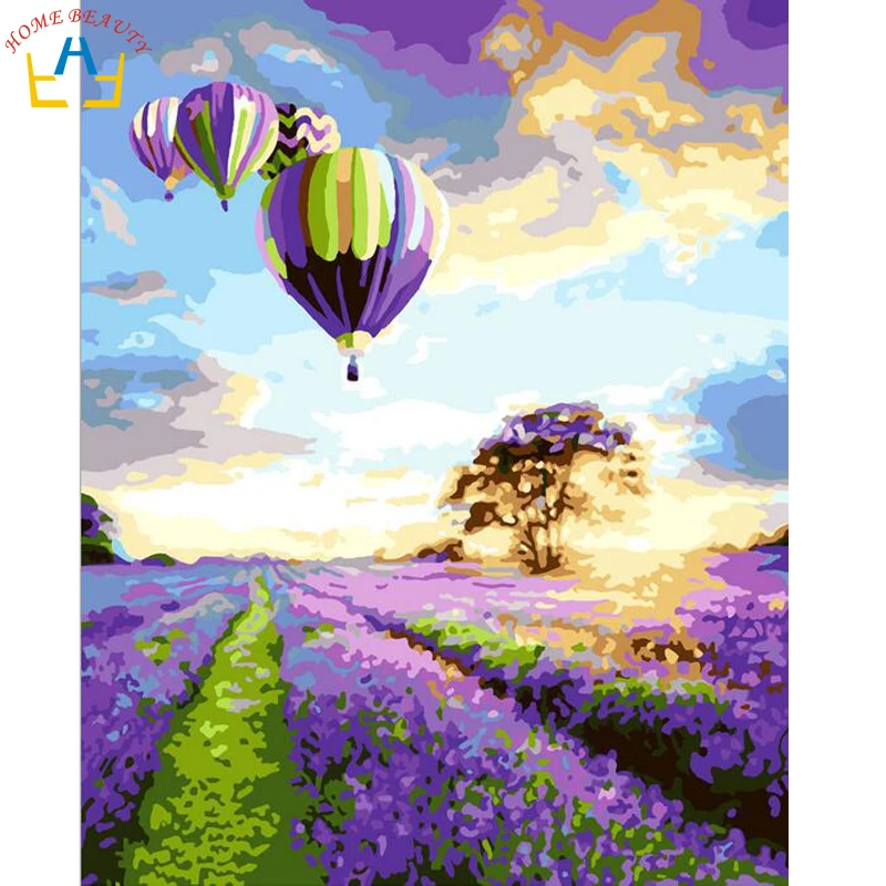 Oil paint painting by numbers diy picture coloring drawing on canvas oil painting by hand landscape craft lavender G043
Oil paint painting by numbers diy picture coloring drawing on canvas oil painting by hand landscape craft lavender G043
