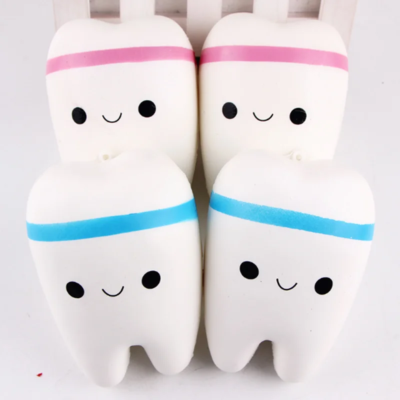 1pc Anti Stress Cartoon Tooth Slow Rising Stretchy Trick Toy Tooth Toys for Children Adult Novelty Funny Gifts Children Games
1pc Anti Stress Cartoon Tooth Slow Rising Stretchy Trick Toy Tooth Toys for Children Adult Novelty Funny Gifts Children Games