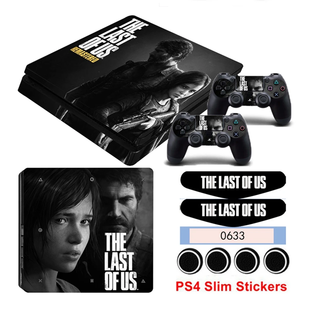 Protector The Last Of US Skin Sticker Cover For Playstation 4 Slim PS4 Slim Console and Cover Decals For 2 slim Controllers
Protector The Last Of US Skin Sticker Cover For Playstation 4 Slim PS4 Slim Console and Cover Decals For 2 slim Controllers