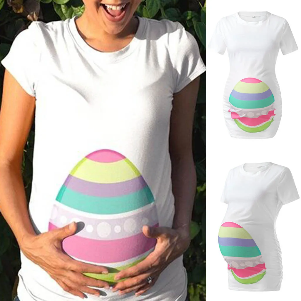 MUQGEW korean fashion woman clothing 2019 Women's Pregnancy T Shirt Sexy Print Short Sleeve Summer Maternity Blouse Shirt
MUQGEW korean fashion woman clothing 2019 Women's Pregnancy T Shirt Sexy Print Short Sleeve Summer Maternity Blouse Shirt