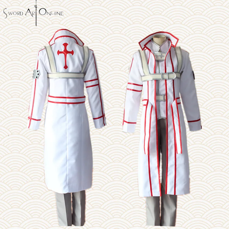 Free shipping Sword Art Online Anime Cosplay Kirigaya Kazuto White combat suit Cartoon Cos Halloween Cosplay Costume
Free shipping Sword Art Online Anime Cosplay Kirigaya Kazuto White combat suit Cartoon Cos Halloween Cosplay Costume