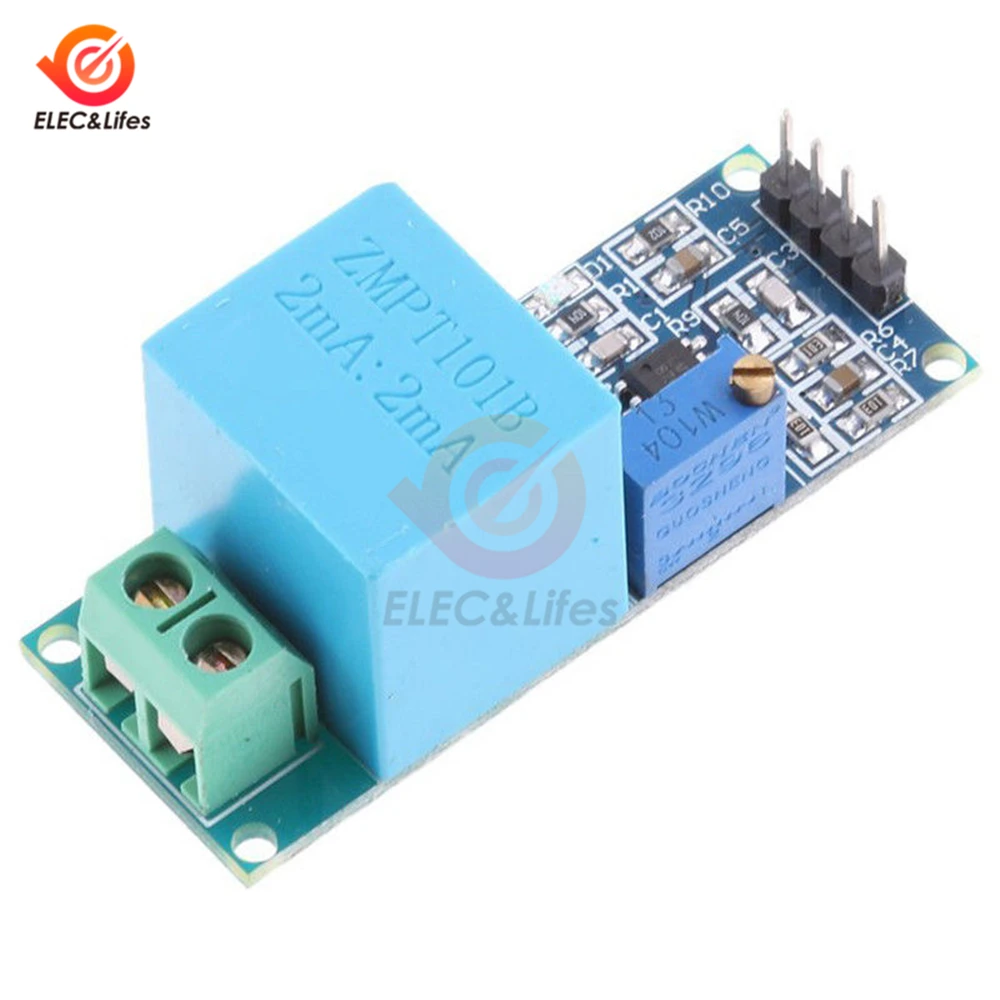 5-30V Single Phase Active Output Voltage Tranformer Sensor Module AC Power Voltage Module for Arduino ZMPT101B 2mA volt tester
5-30V Single Phase Active Output Voltage Tranformer Sensor Module AC Power Voltage Module for Arduino ZMPT101B 2mA volt tester
