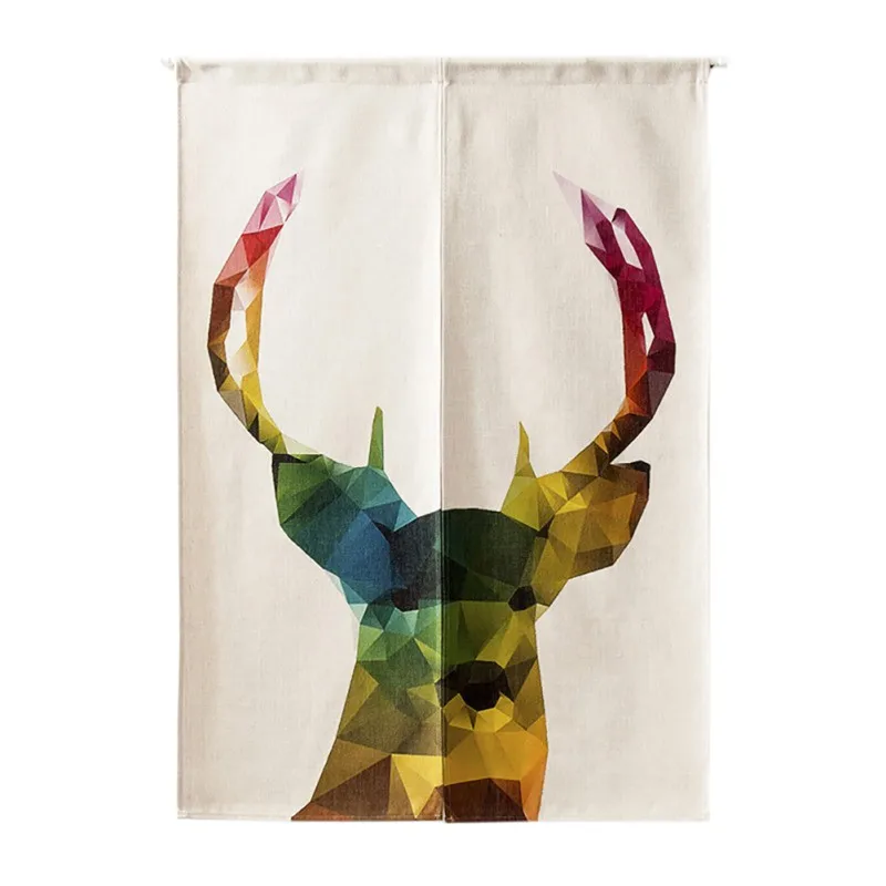 85*120cm Hanging Sheer Blackout Curtains Geometry Curtain For Living Room Decorations Entrance Half Curtain Home textile
85*120cm Hanging Sheer Blackout Curtains Geometry Curtain For Living Room Decorations Entrance Half Curtain Home textile