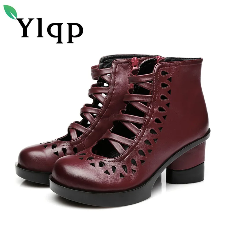 Ylqp National Style Genuine Leather Cool Boots Female High Heels Sandals Women Street Fashion Party Summer Shoes Sandalias Mujer
Ylqp National Style Genuine Leather Cool Boots Female High Heels Sandals Women Street Fashion Party Summer Shoes Sandalias Mujer