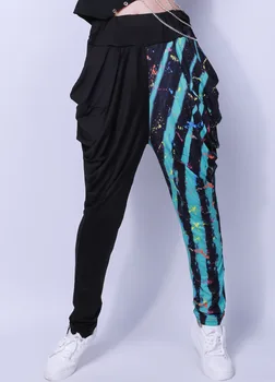 Kids Adult Spring jazz Skinny pencil Sweatpant Costume wear Exclusive Black Camouflage Strip Patchwork harem Hip Hop Dance Pants
Kids Adult Spring jazz Skinny pencil Sweatpant Costume wear Exclusive Black Camouflage Strip Patchwork harem Hip Hop Dance Pants