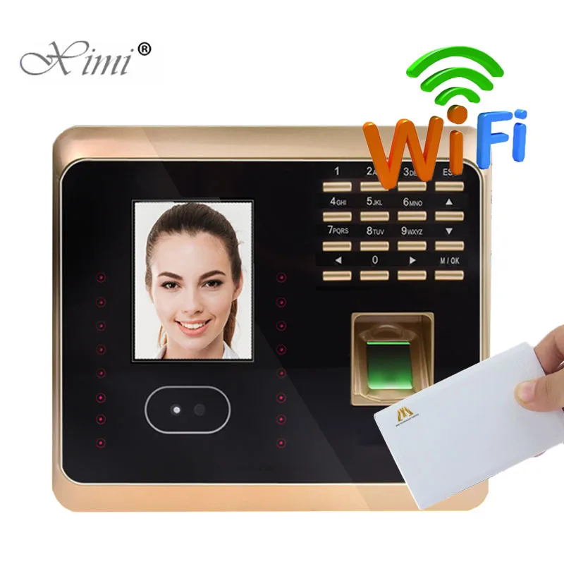 ZK UF100plus TCP/IP WIFI Face And Fingerprint And MF Card And Password Time Attendance Time Clock Biometric Time Recording
ZK UF100plus TCP/IP WIFI Face And Fingerprint And MF Card And Password Time Attendance Time Clock Biometric Time Recording