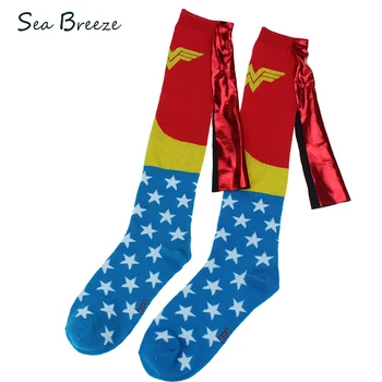 Sea Breeze Brand women personality Wonder Woman female bright cloak high quality cotton small leg Stockings Wholesale customize
Sea Breeze Brand women personality Wonder Woman female bright cloak high quality cotton small leg Stockings Wholesale customize