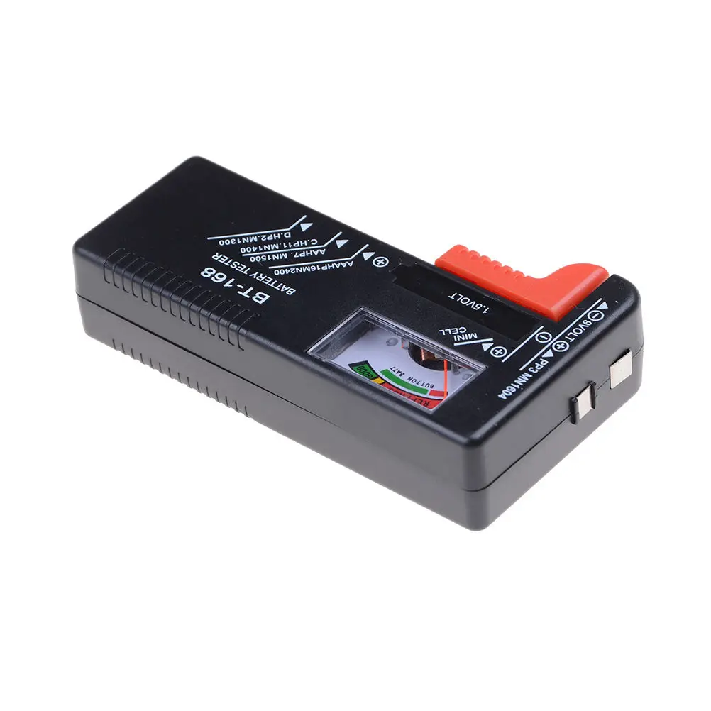 2019 New Battery Tester Universal Electronic Battery Checker for AA AAA 9V Button Cell Multi Size Volt Meter Measuring Tool
2019 New Battery Tester Universal Electronic Battery Checker for AA AAA 9V Button Cell Multi Size Volt Meter Measuring Tool